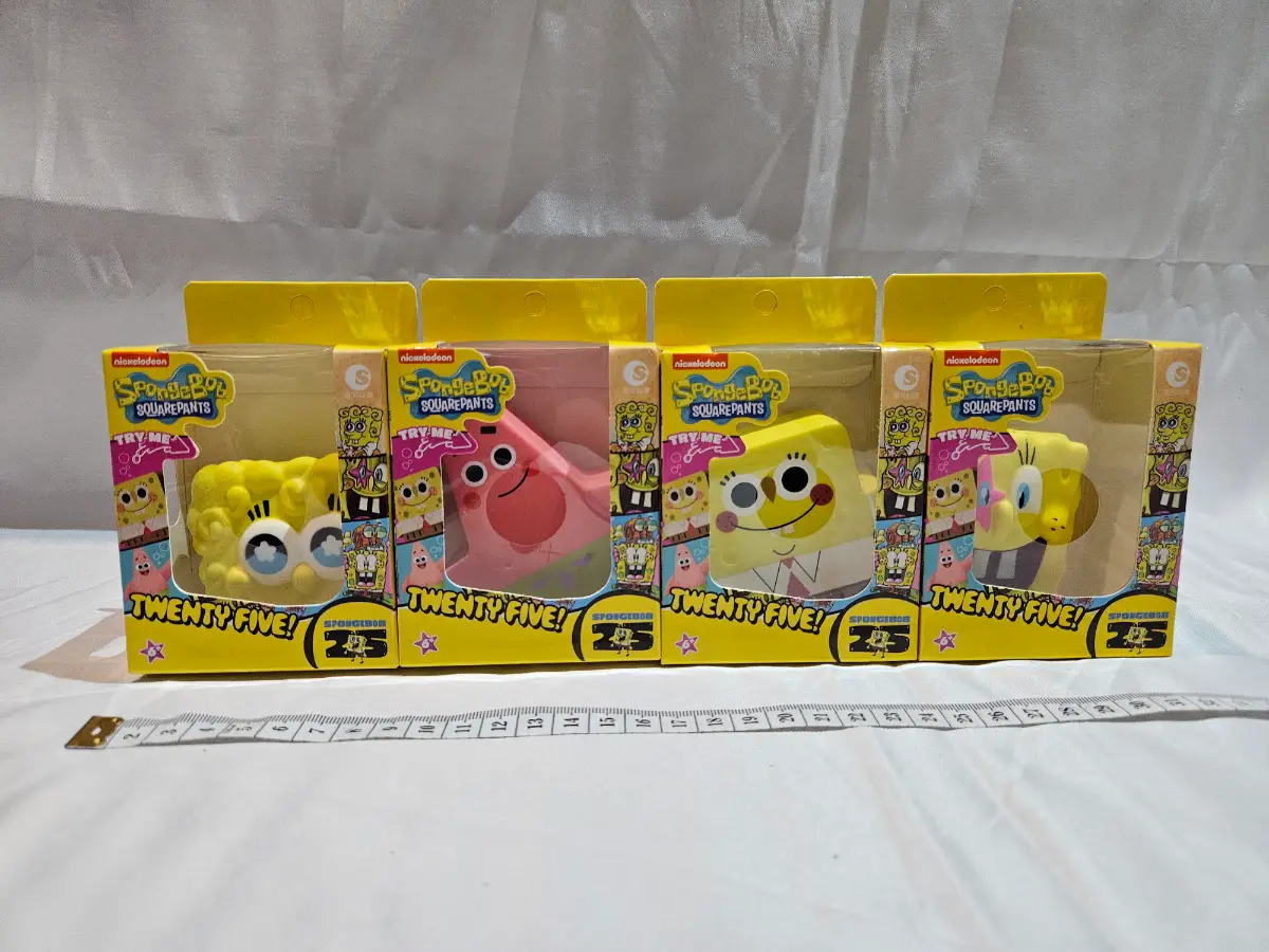 Nickelodeon sponge bob square pants squishy bundle brand new squishy Sensory toys