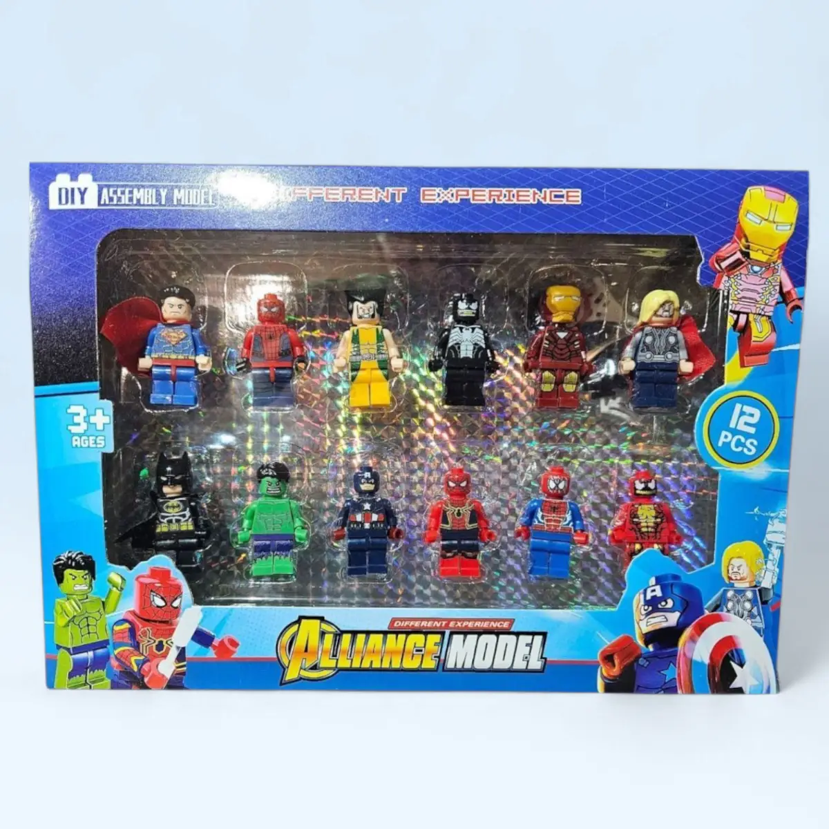 Avengers lego figures 12pc mini figure set brand new