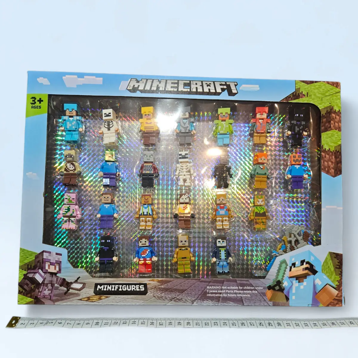 Minecraft lego figures 24pc mini figure set toys brand new