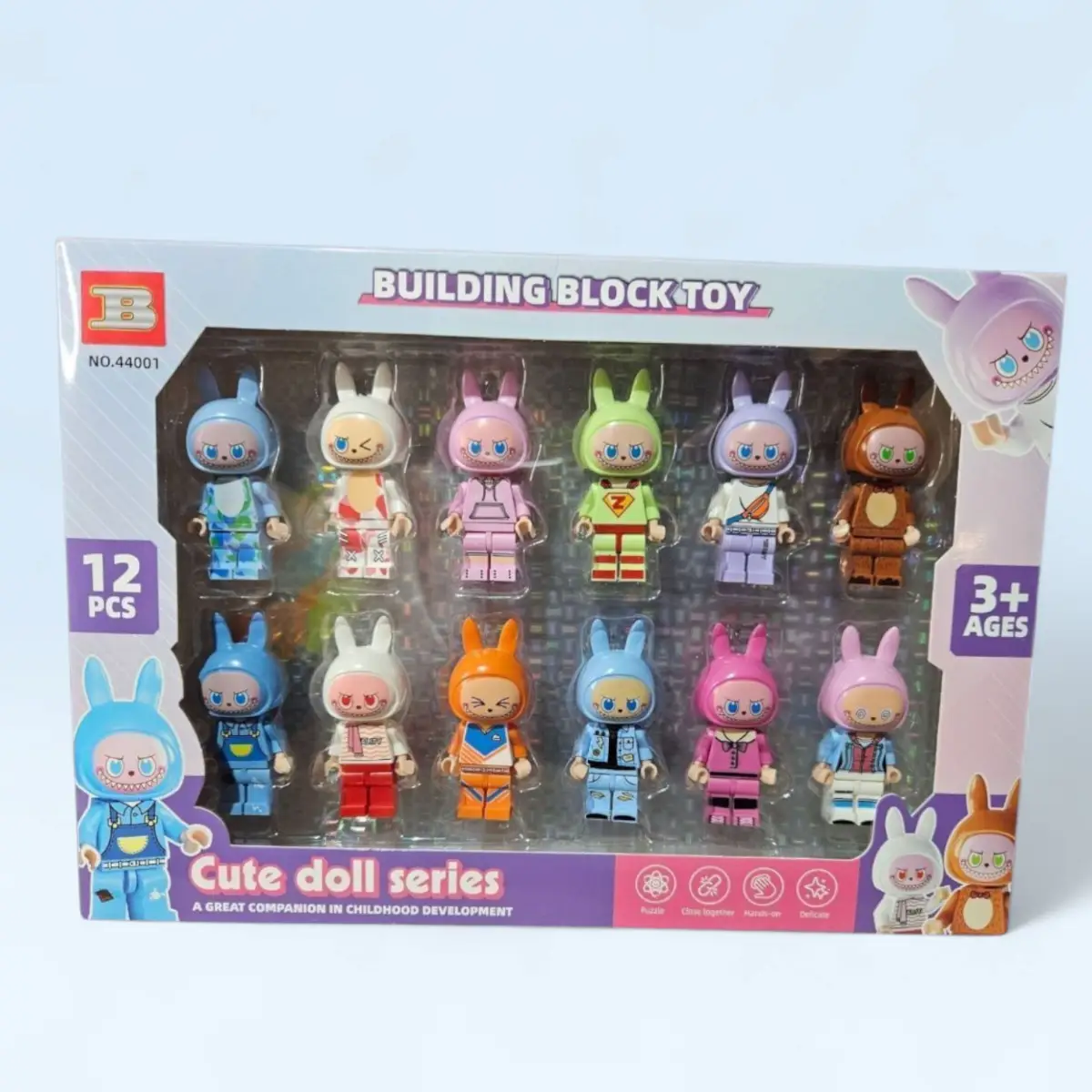 Cute doll figure set girls toys 12pc brand new