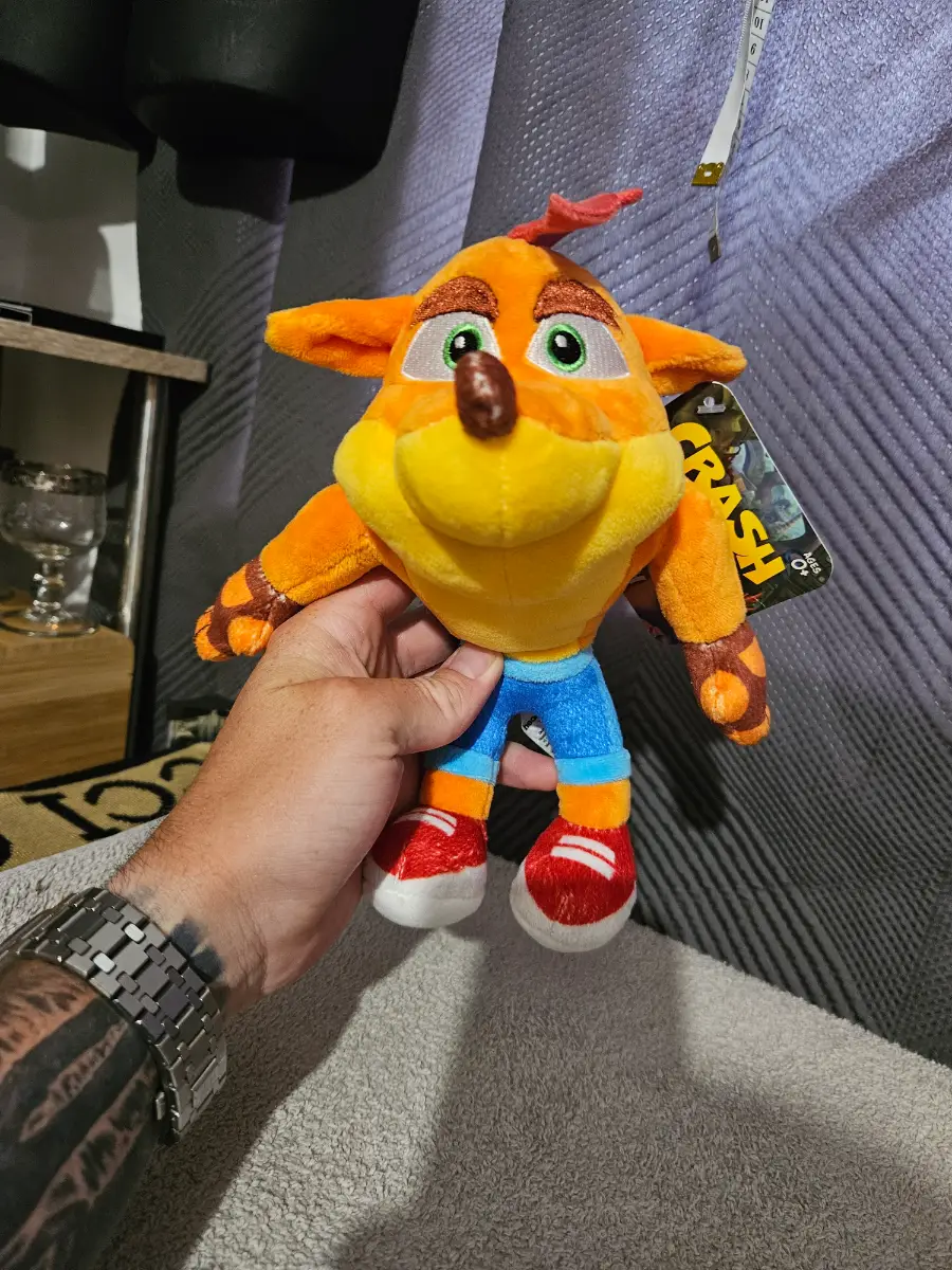 Crash bandicoot Activision PlayStation official plush teddy