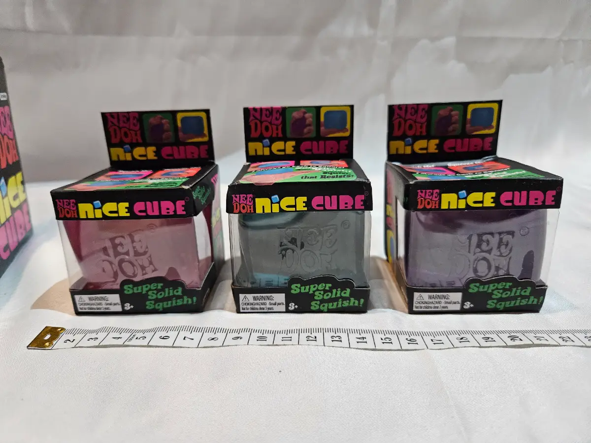 Nee doh nice cube x3 bundle brand new authentic squishy Sensory toys