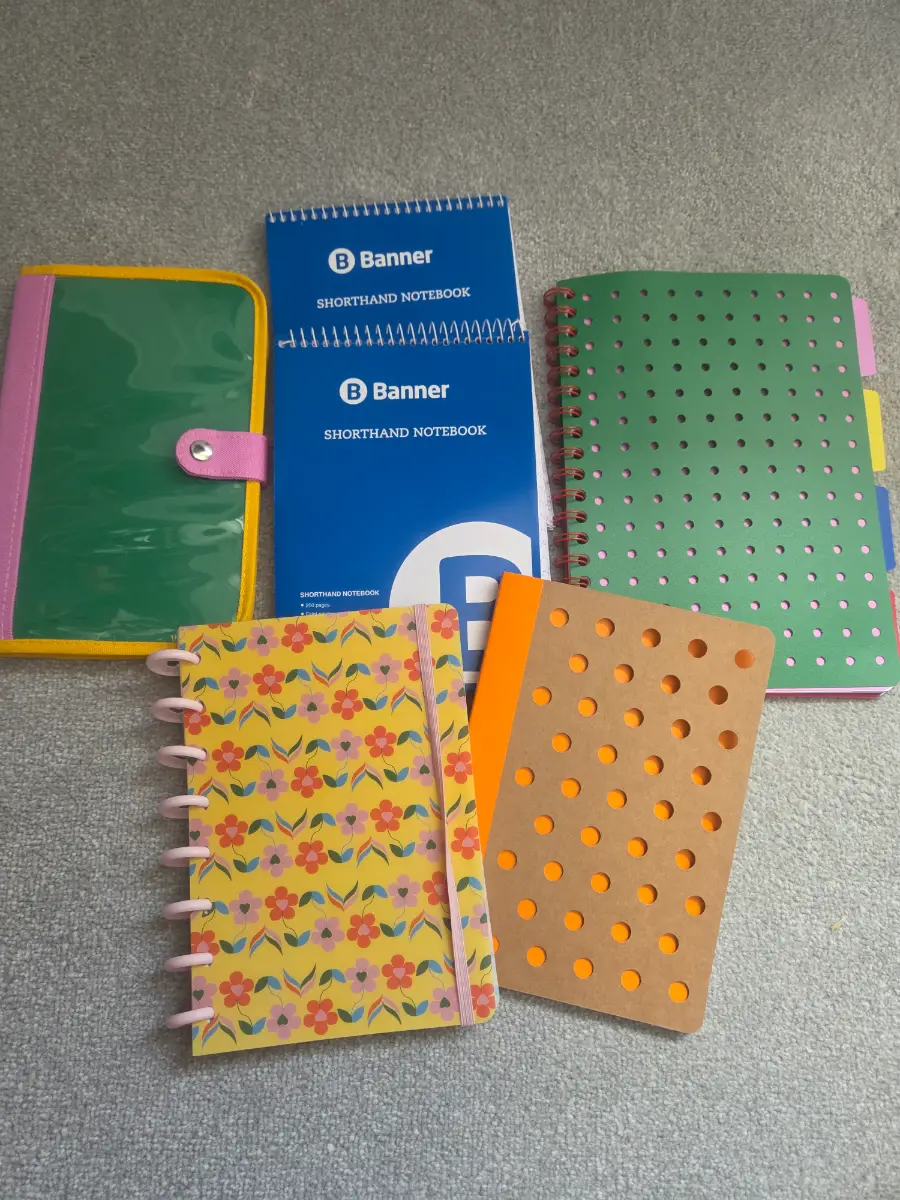 6 note pads