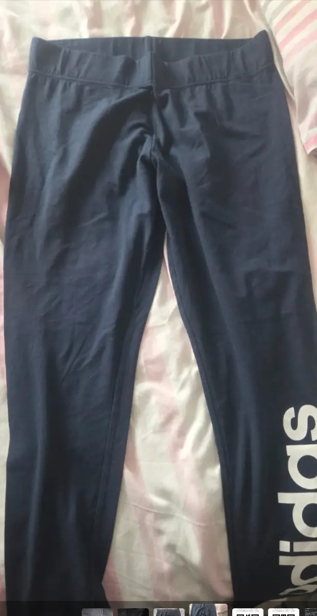 Navy Adidas leggins
