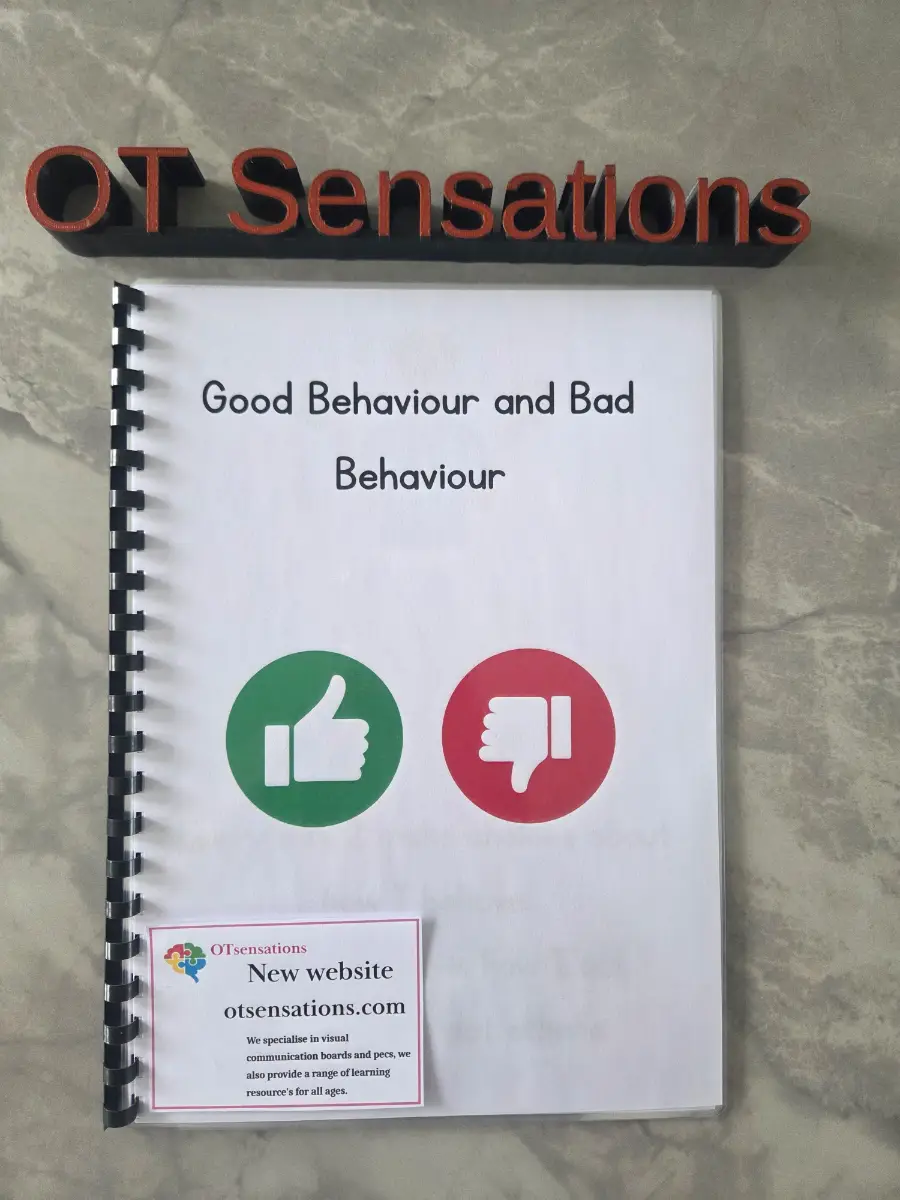 A social story about good and bad behavior