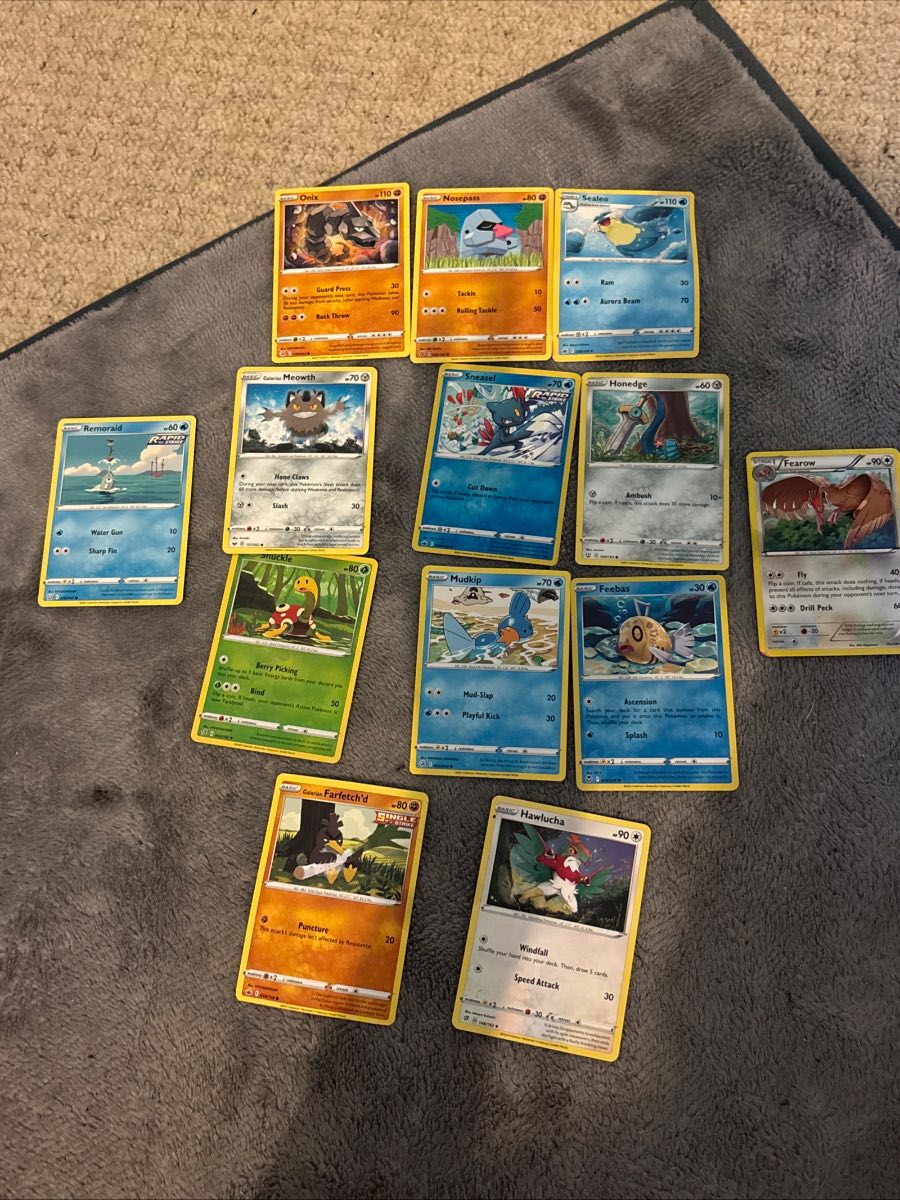 Pokemon trading cards
