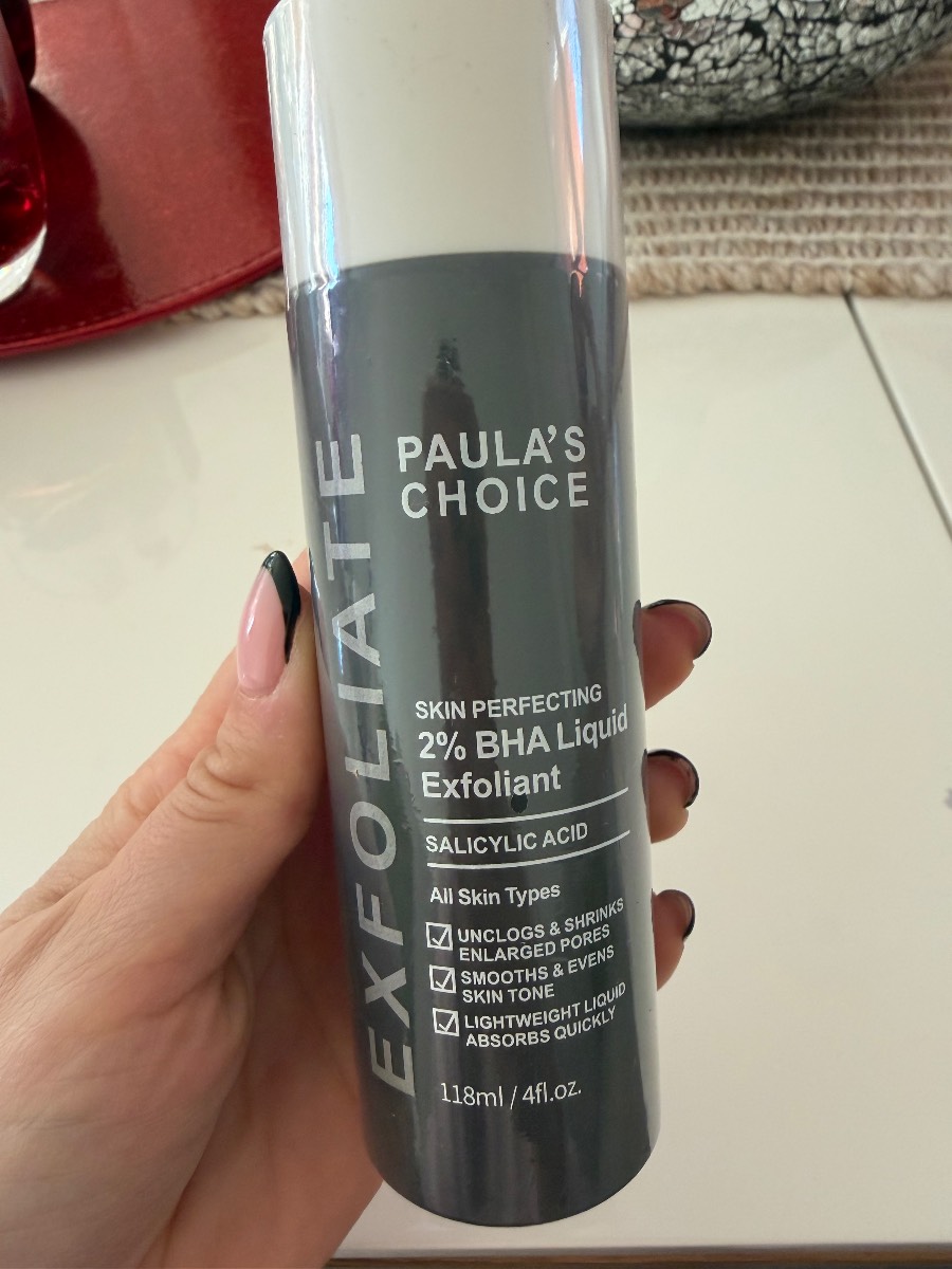 Paula’s choice BHA exfoliant