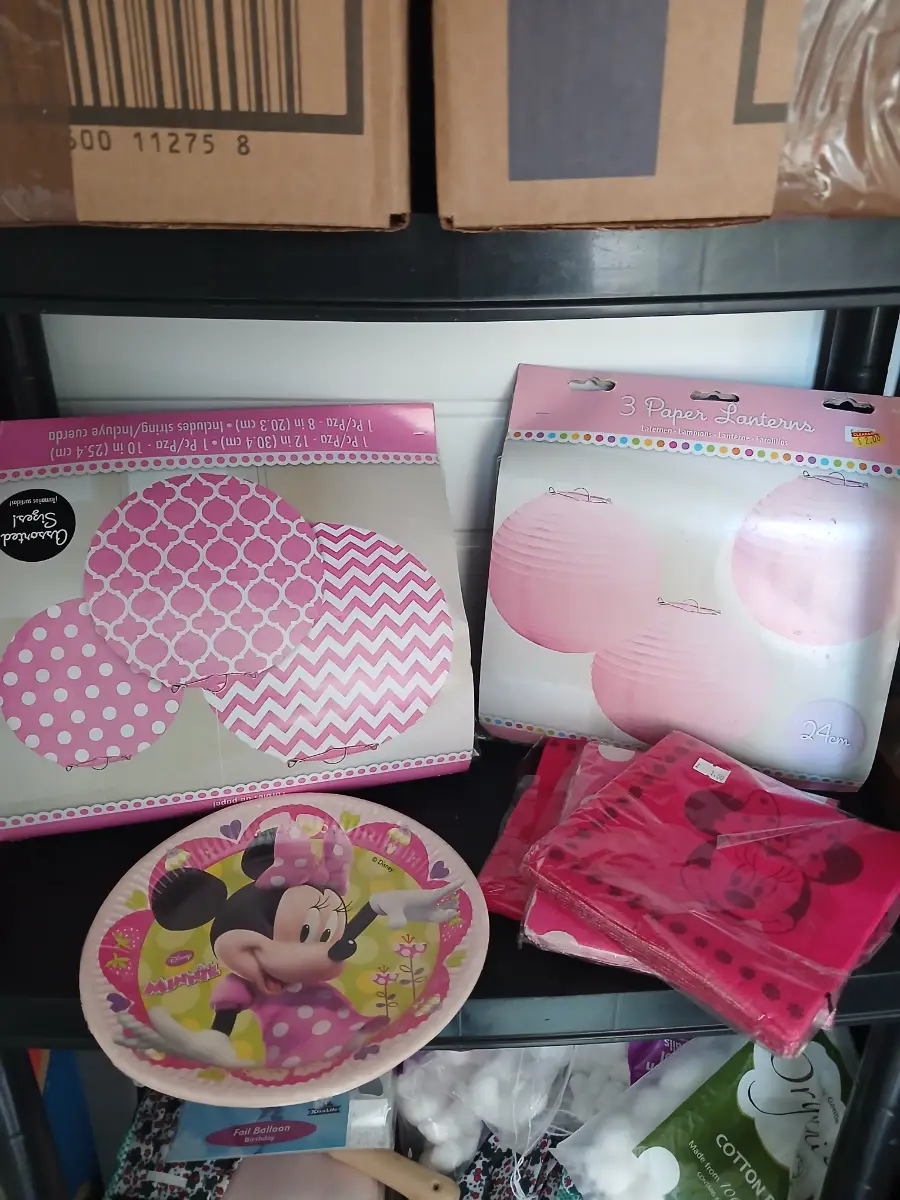 Minnie mouse birthday party decorations cute