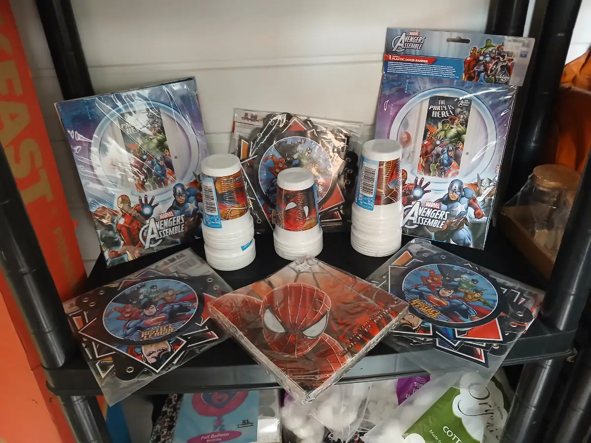 Marvel birthday party decorations bundle boys