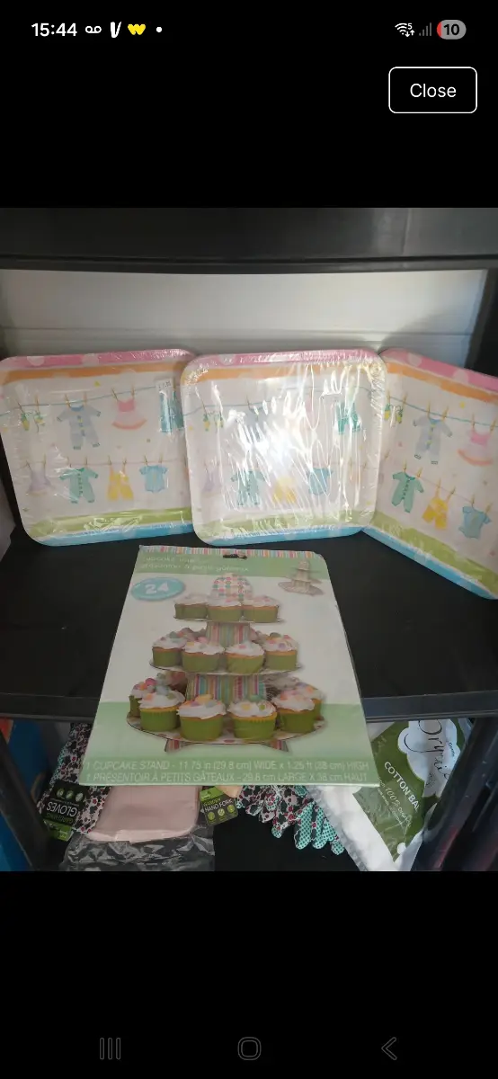 Baby shower party accessories UNISEX
