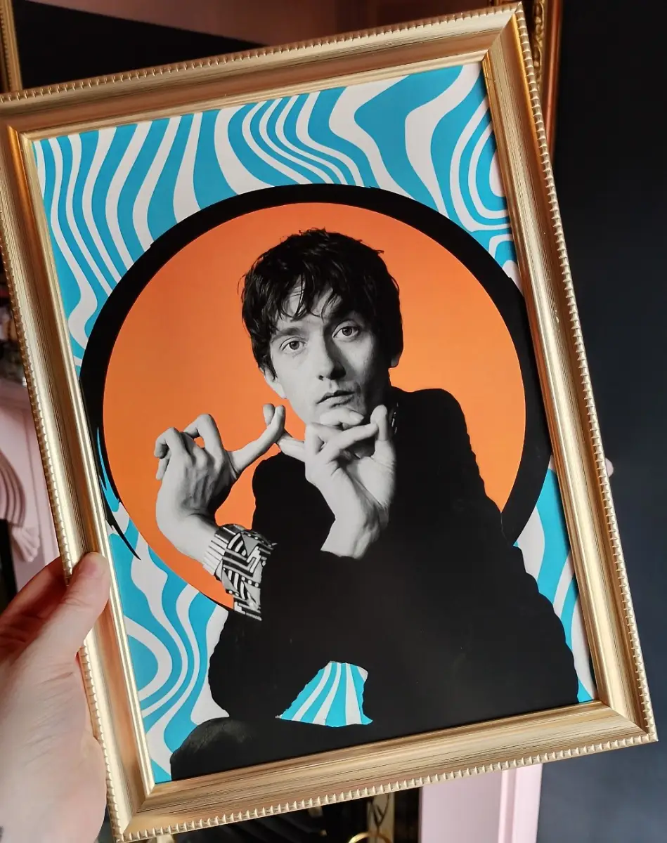 A4 Jarvis Cocker Pulp print - indie 90s Britpop retro