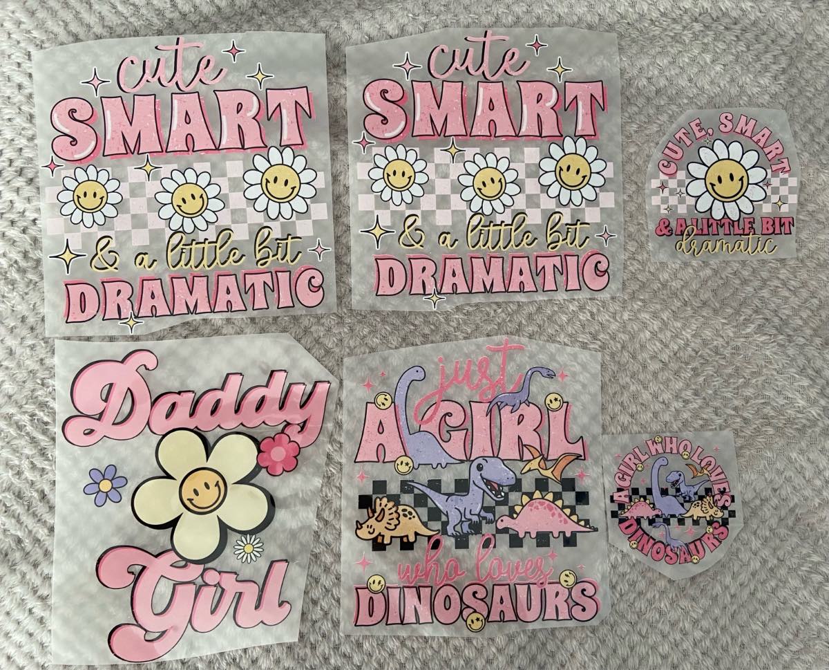 Iron on transfers bundle