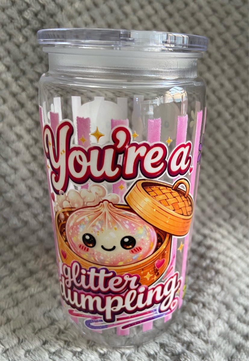 Dumpling 16oz acrylic tumbler