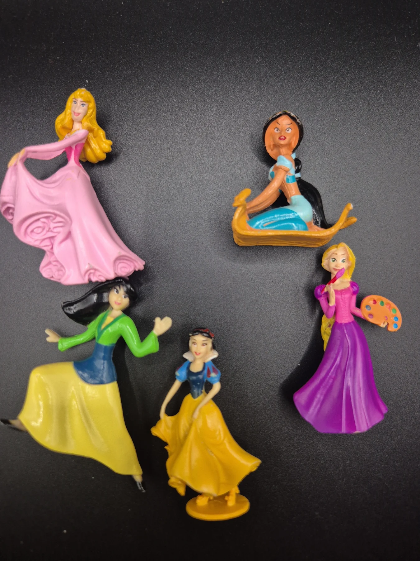 Disney Princess PVC Cake Topper Figurines