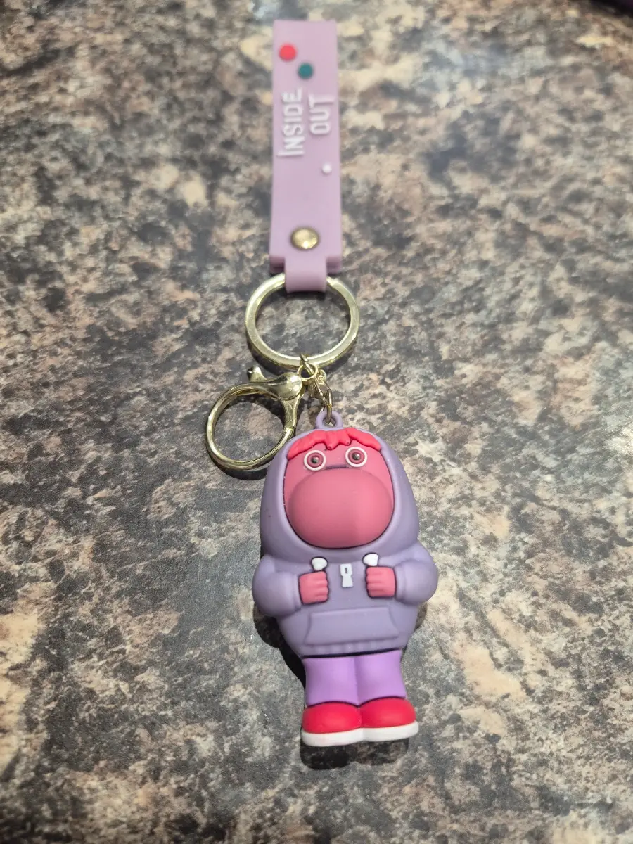 Disney Inside Out Silicone Wristlet Keyring - Embarrassment