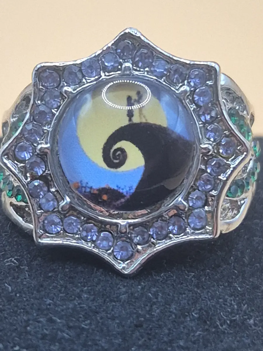 Nightmare Before Christmas 'Magic At Midnight' Ring 20mm
