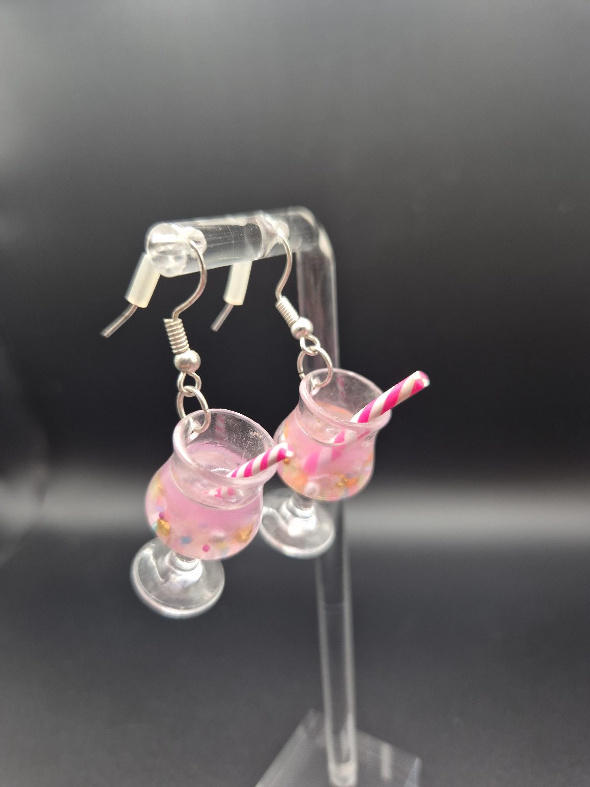 Handmade Cocktail Novelty Earrings E66