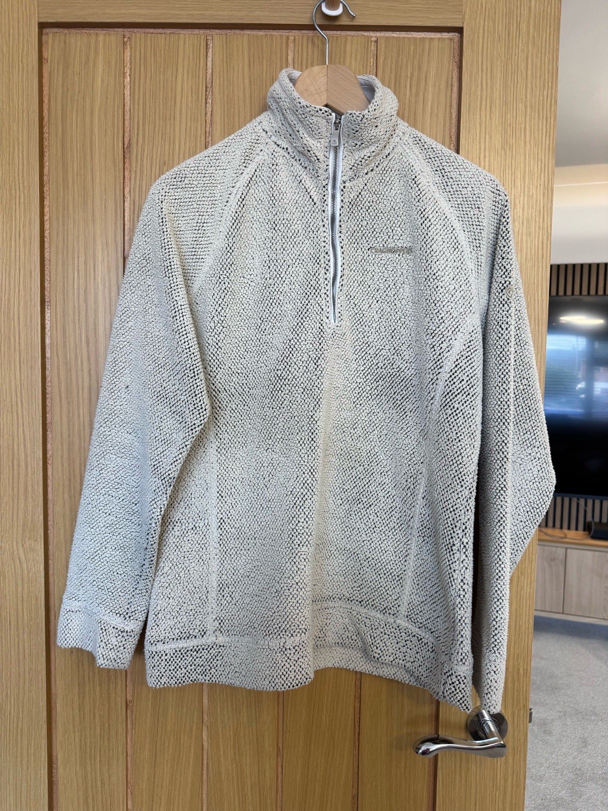 Craghoppers 1/4 zip long sleeve top.  Size 12.