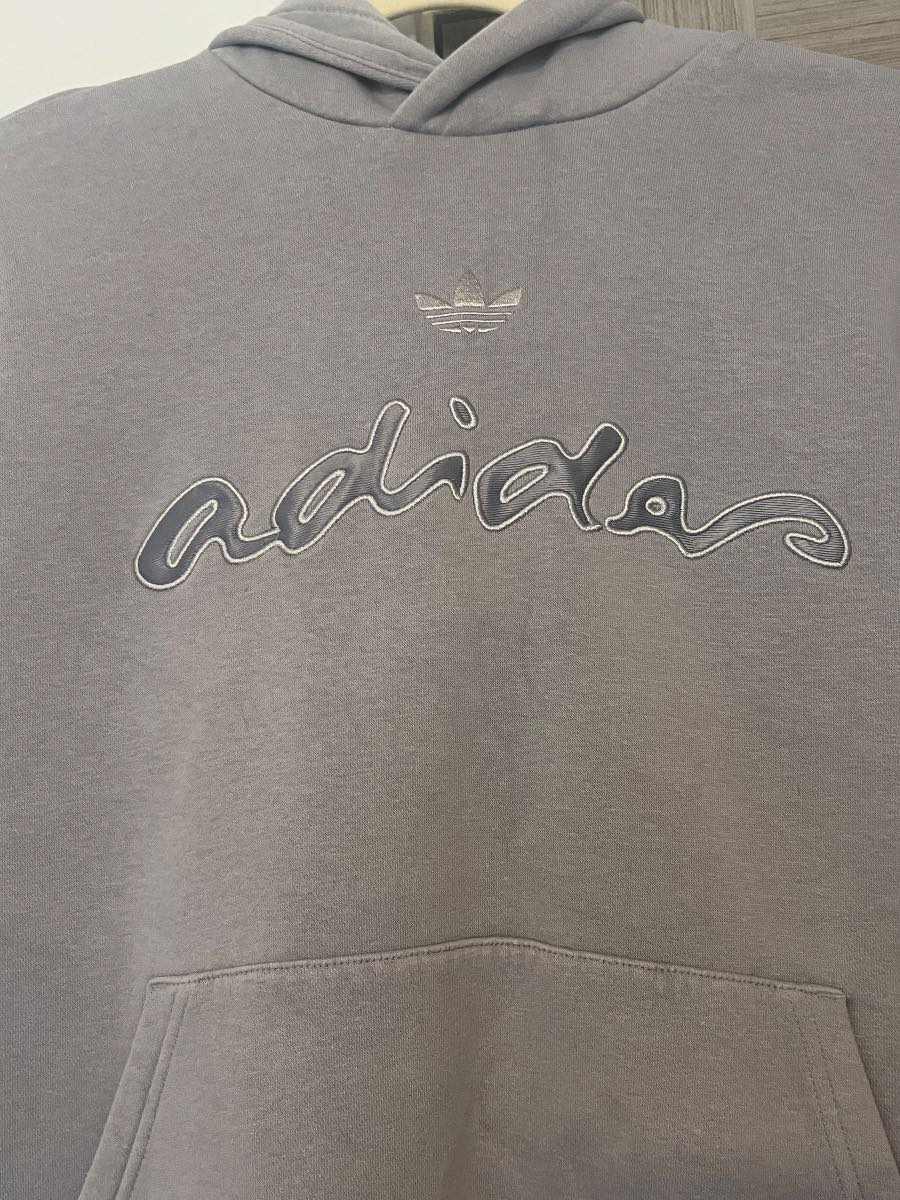 Ladies lilac adidas hoodie