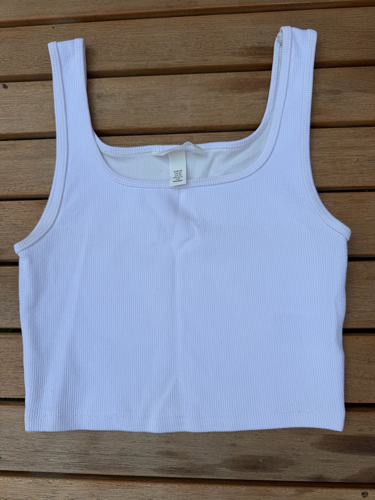 H&M cropped tank top women