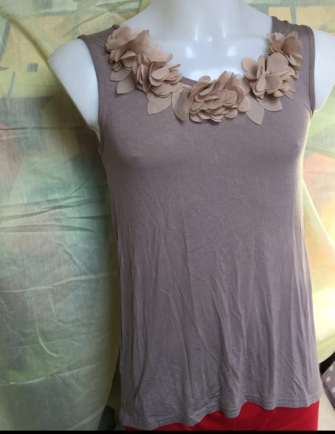 Pretty stretchy vest top
