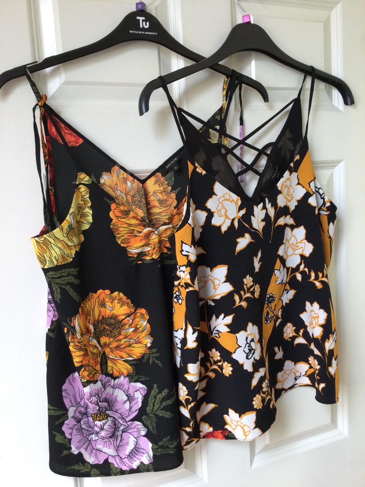 2X River Island Strappy tops.