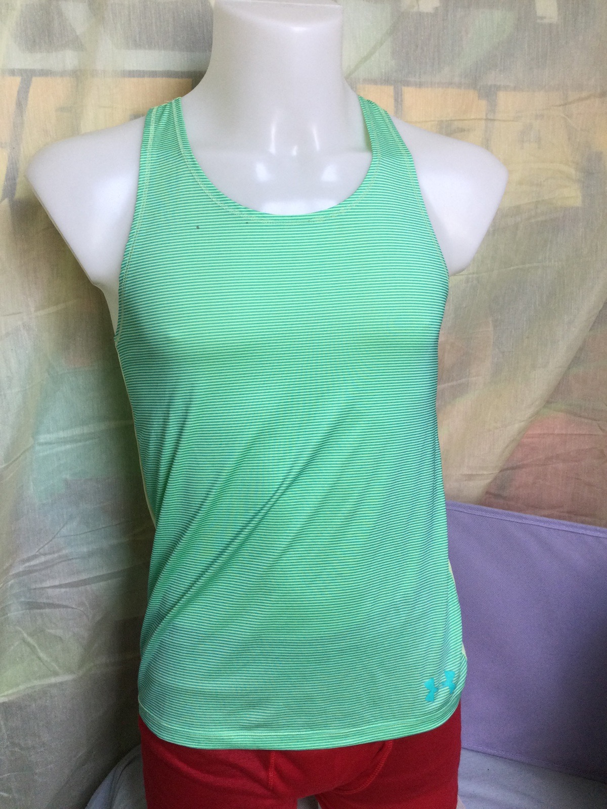 Under armour muscle workout active vest.