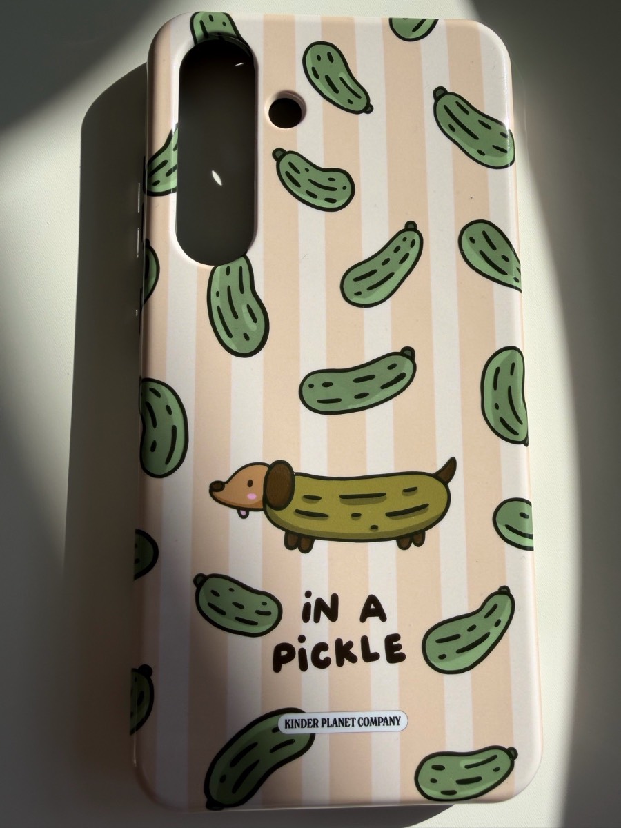 Kinder Planet Company In A Pickle Phone Case for Samsung S25 Plus