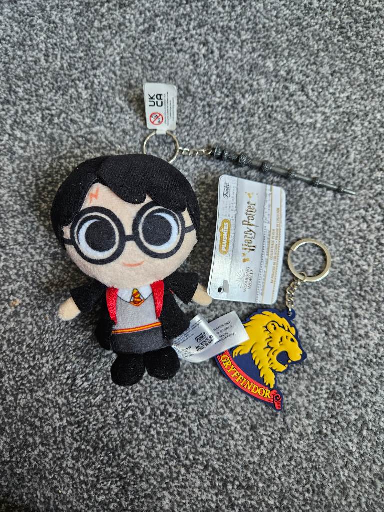 Harry Potter Plushie and Keyring Bundle