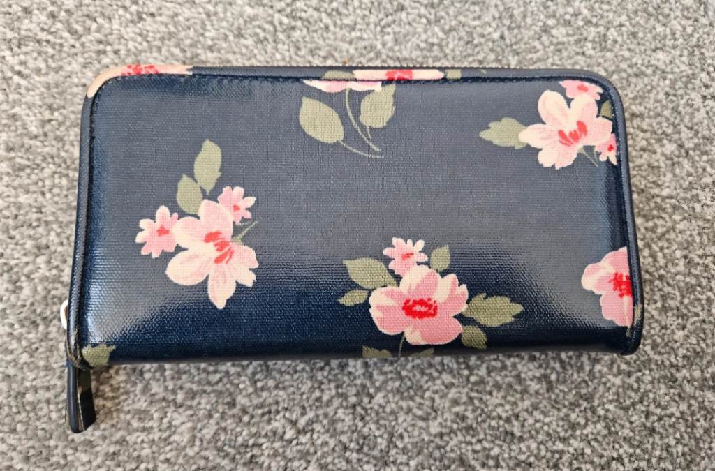 Cath Kidston Navy Floral Wallet