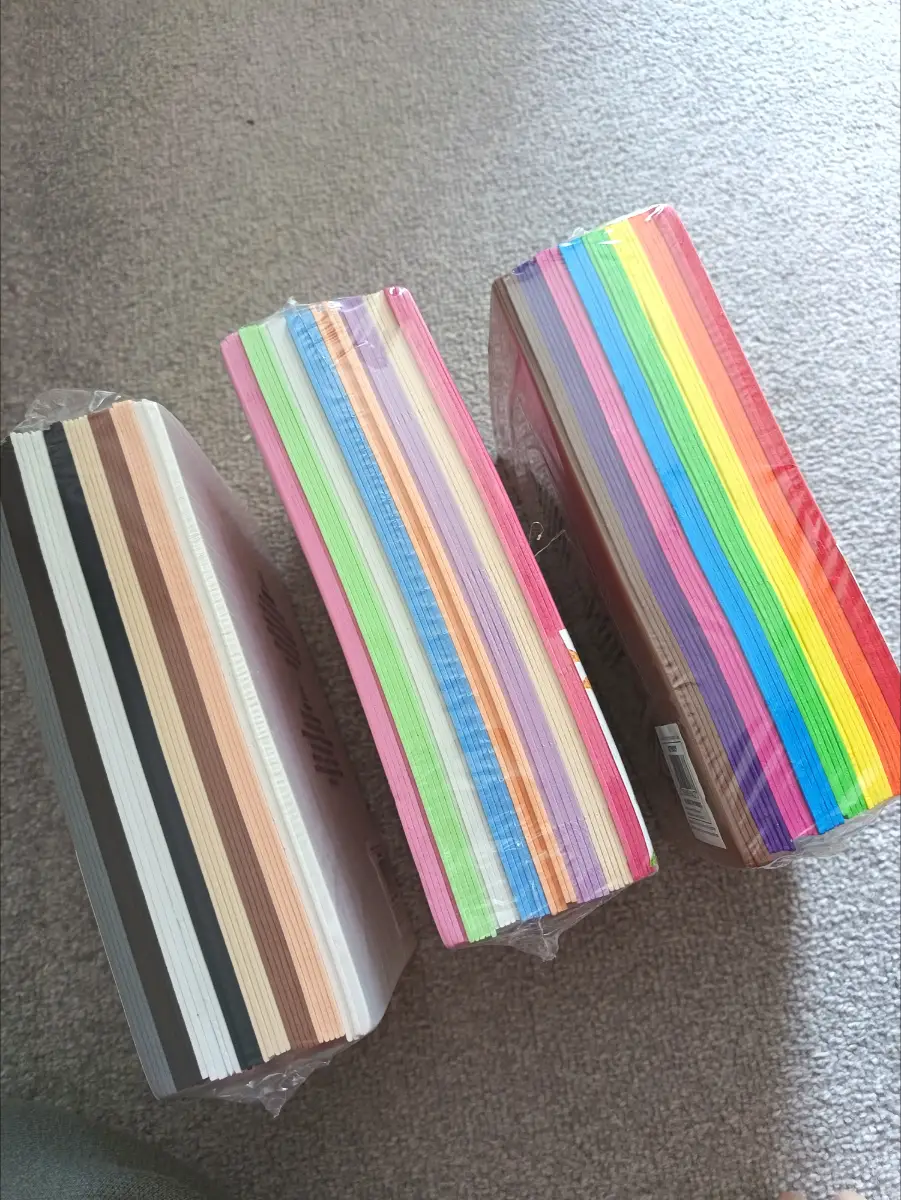 Dovecraft A5 foam - naturals brights and pastels