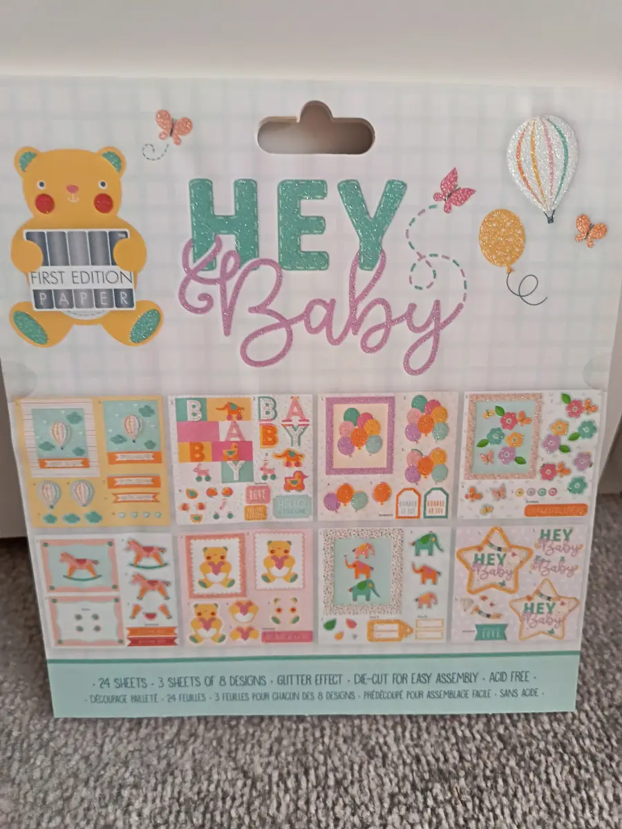 First Edition Hey Baby Paper pad