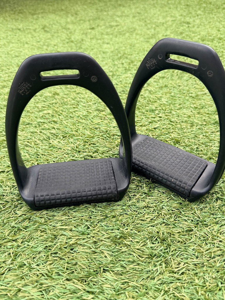 Royal Rider Sport Lightweight Stirrups with Rubber Tread