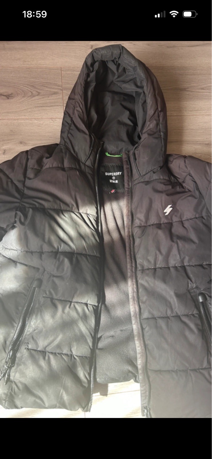 Superdry coat large