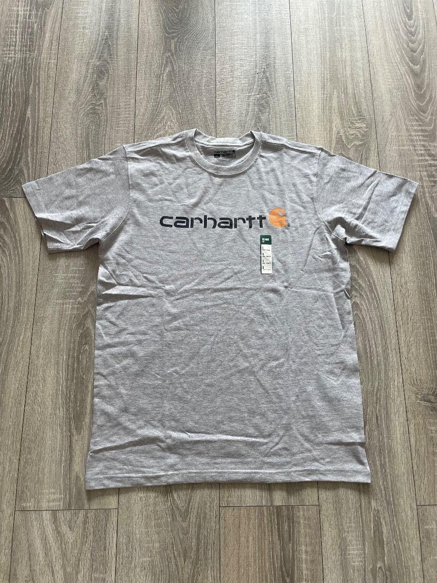 Men’s grey carhartt t shirt size small