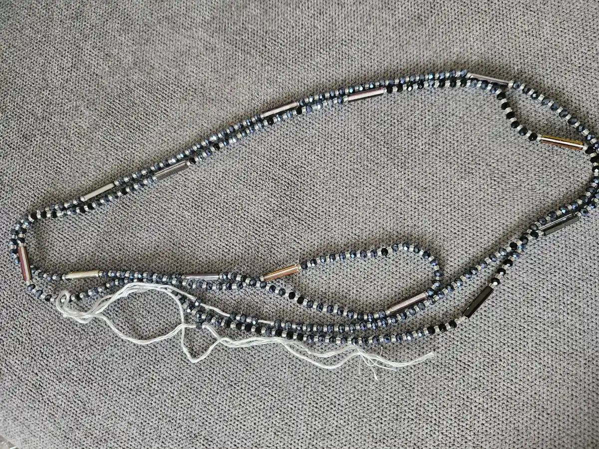African waist beads with different colours and adjustable