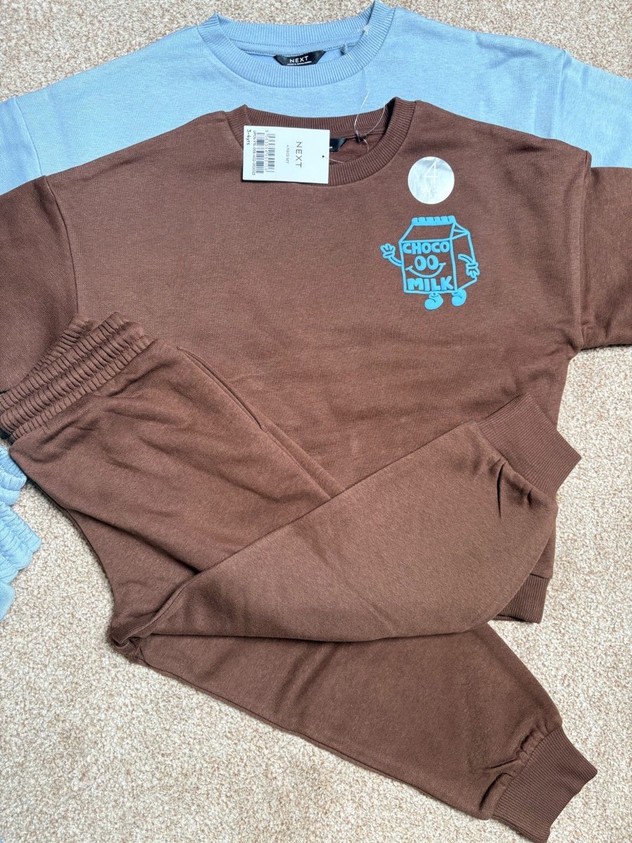 NEXT Boys 2 x sweater & jogger sets