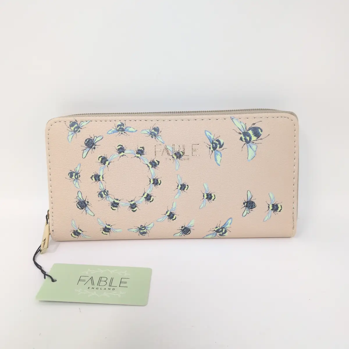 Fable England Bee Purse 19x10cm