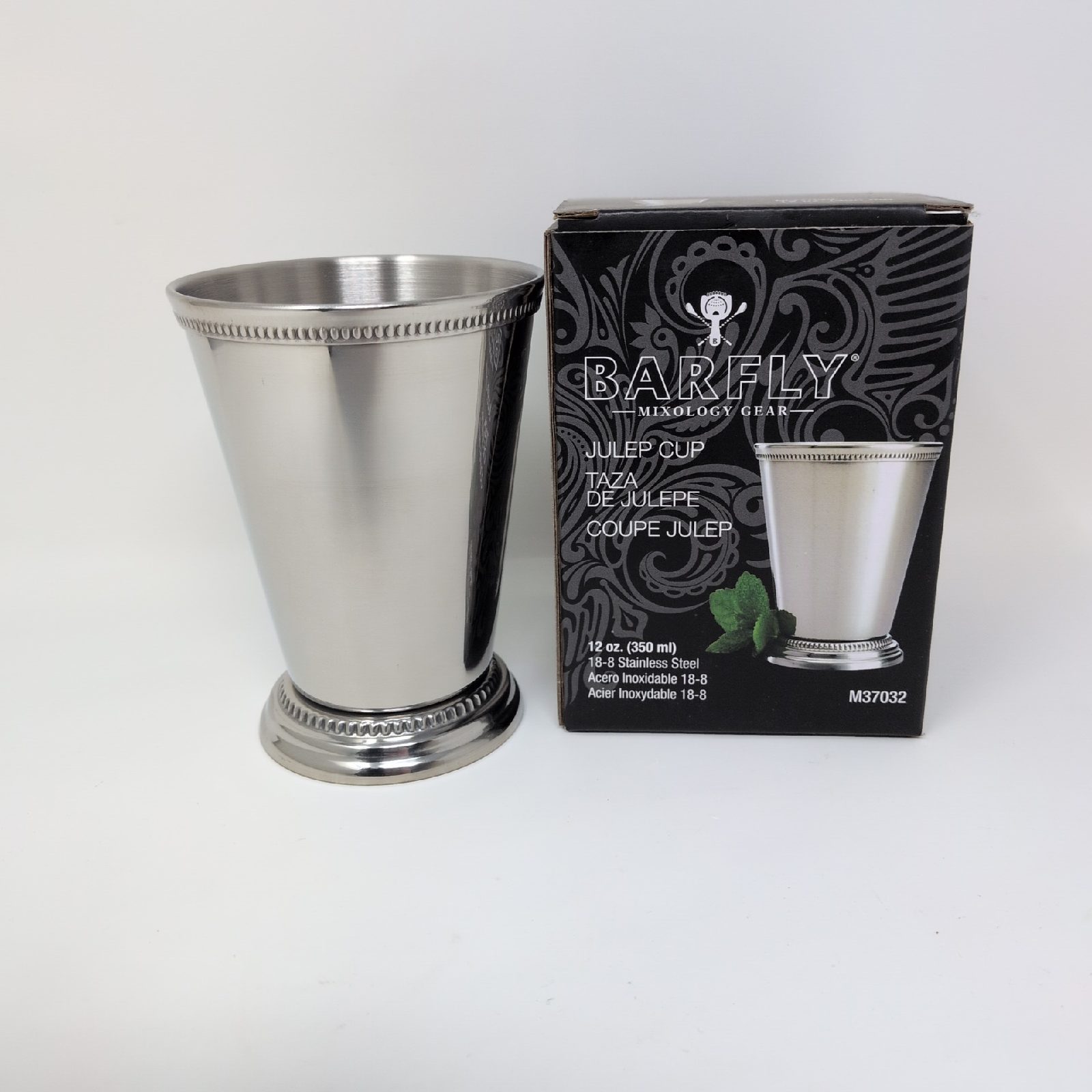 Barfly Stainless Steel Mixology Gear Mercer 12oz Julep Cup
