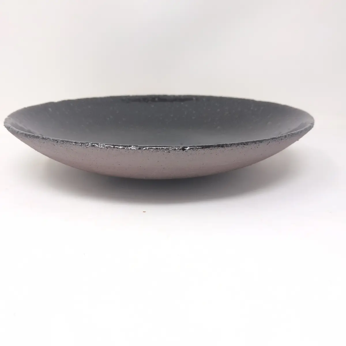 6 x Jars Ceramistes Wabi Noir Deep Plate Assiette Creuse 25cm Stoneware France
