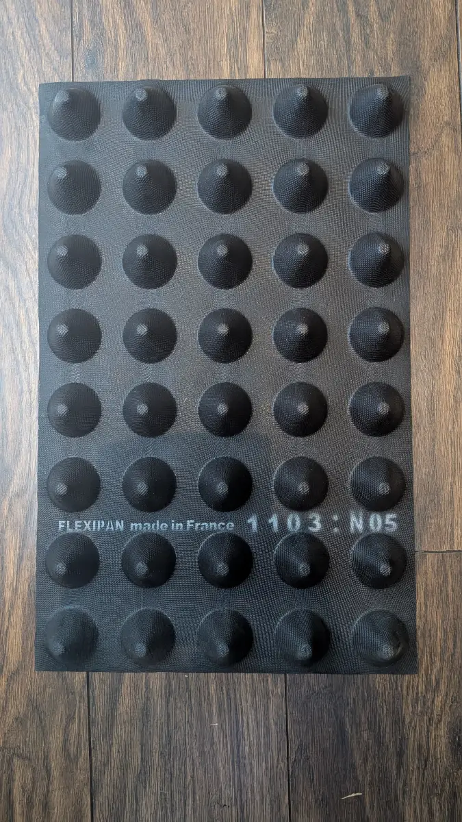 Demarle Flexipan Cone N05 40 Cavity  Baking Mould Professional Silicone 57x36cm