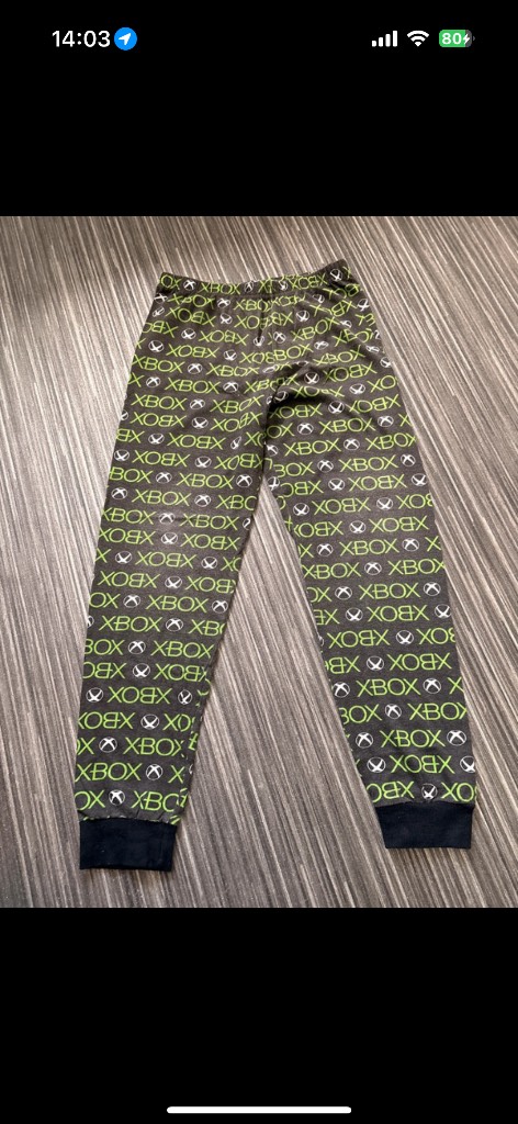 Xbox pyjama bottoms trousers age 9-10 years