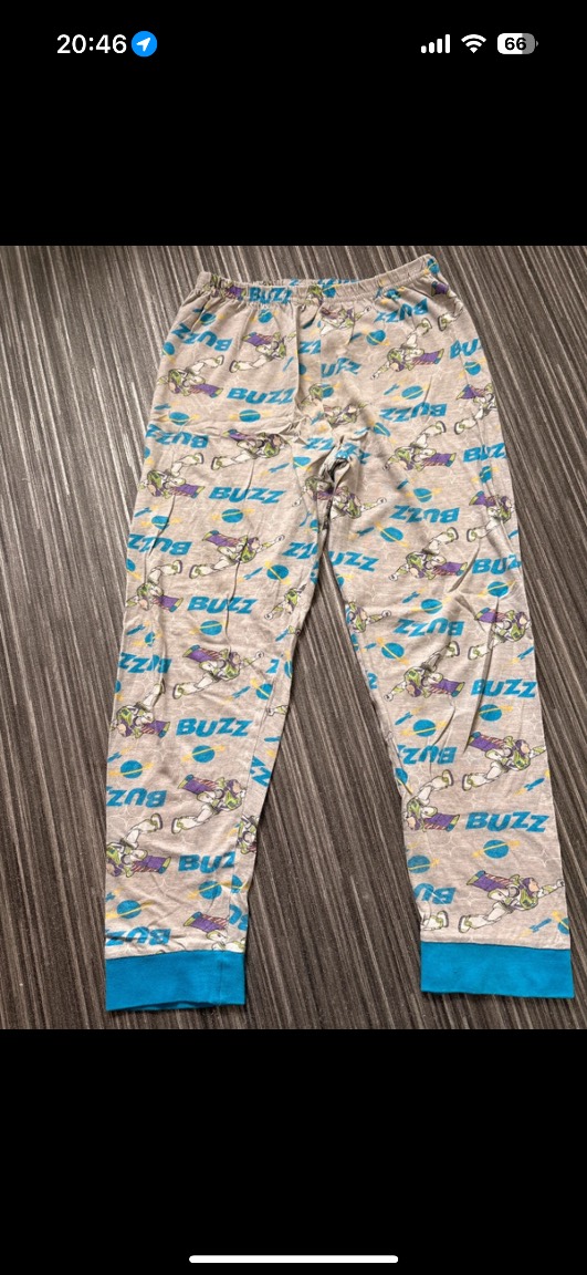 Toy Story buzz lightyear pyjama bottoms trousers age 8-9