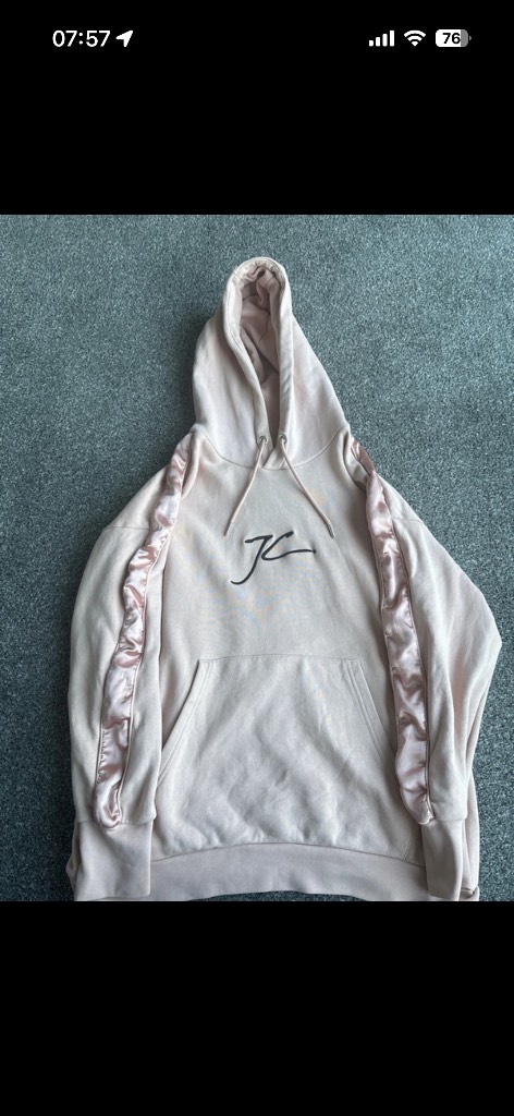 Women’s Jameson Carter pink hoody hoodie top jumper size 14