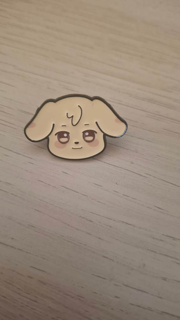 Ateez Aniteez TYUdeongi Yunho character pin badge