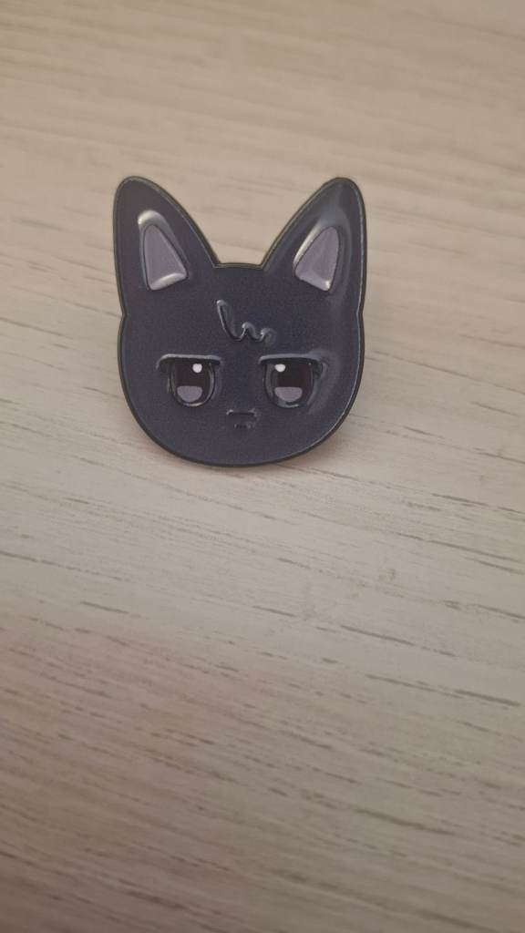 Ateez Aniteez Wooyonyang Wooyoung's character pin badge.
