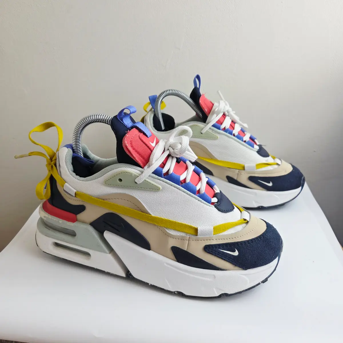 Nike Air Max Furyosa Trainers Womens UK 6 Rattan Obsidian Running Gym Shoes