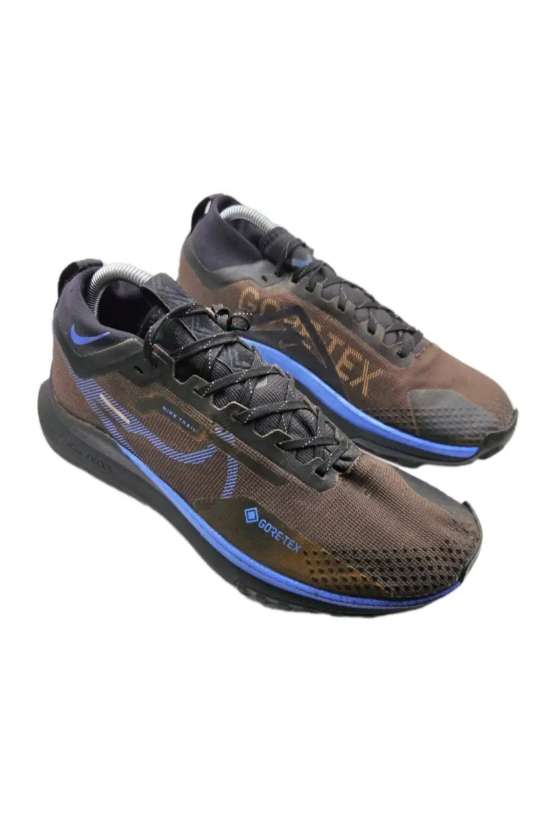 Nike React Pegasus Trail 4 GORE-TEX Mens UK 9 Brown Blue Trail Running Shoes GTX