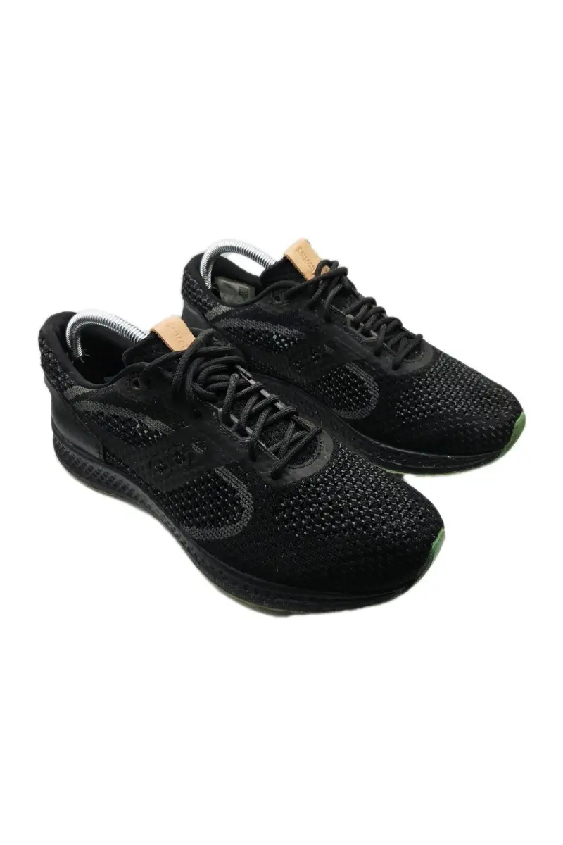Saucony Shadow 5000 EVR Trainers Mens UK 8.5 Black Running Gym Shoes S70396-2