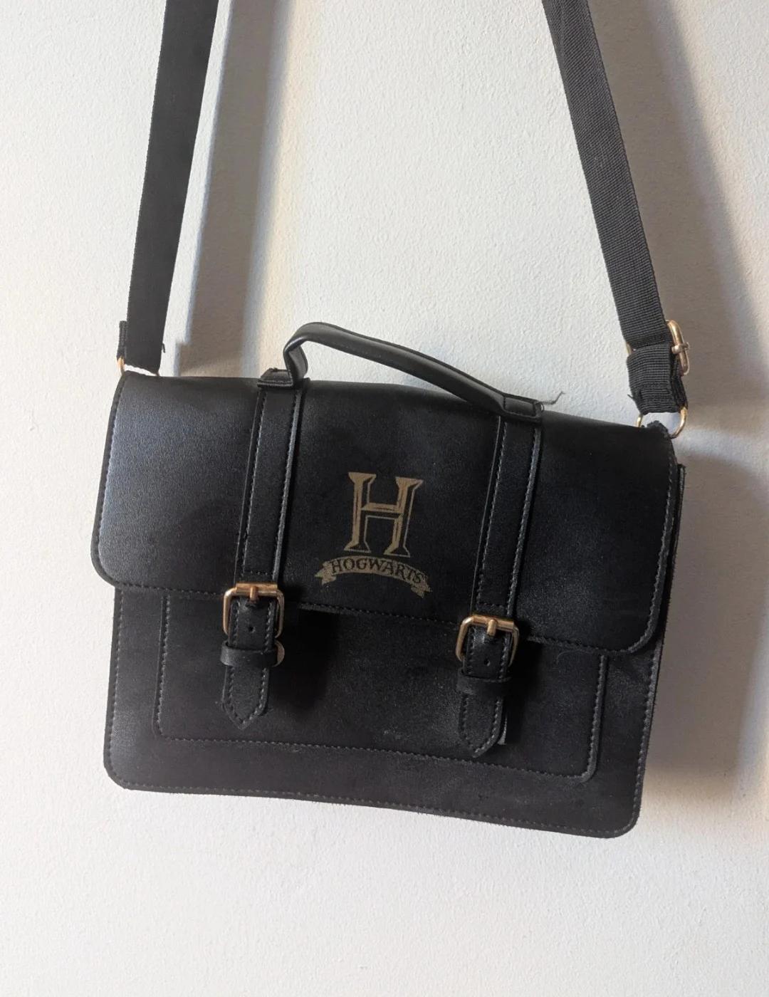 Harry Potter Hogwarts Satchel Bag – Black Crossbody